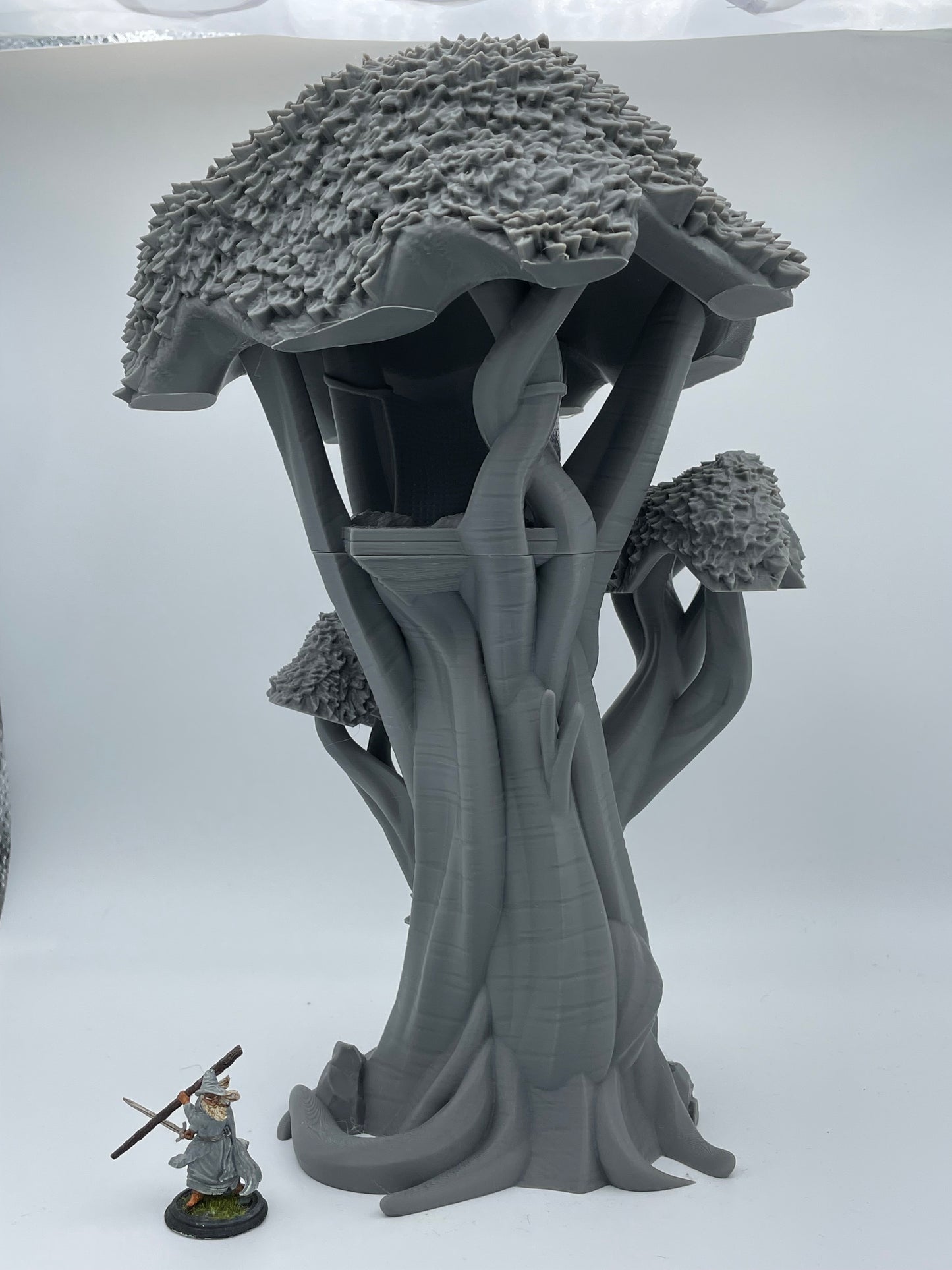 Foto del producto Tabletop 28mm The Printing Goes Ever On (TPGEO) 0: Gran árbol de los elfos - Alto mirador de los elfos del bosque