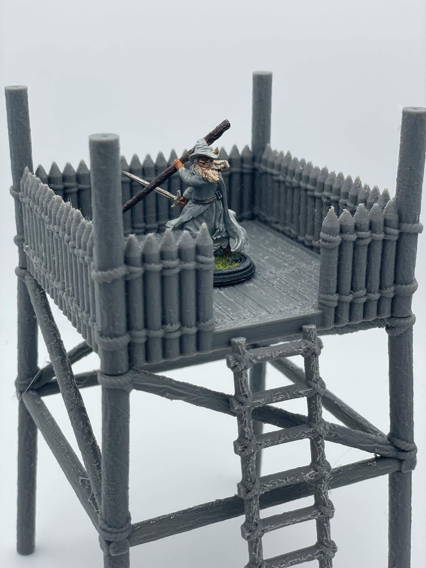 Foto del producto Tabletop 28mm The Printing Goes Ever On (TPGEO) 0: Torre de madera - Mirador de los jinetes