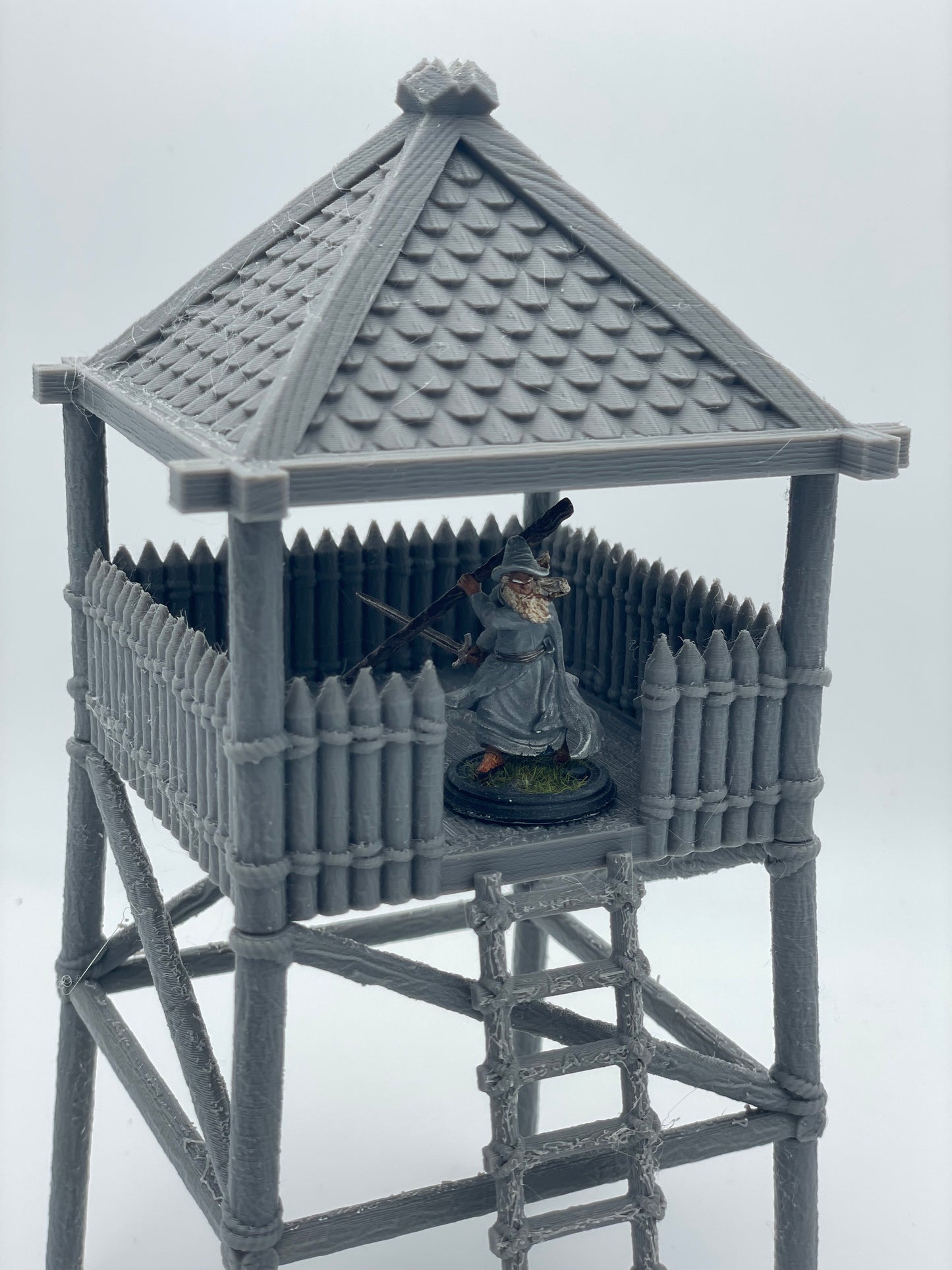 Foto del producto Tabletop 28mm The Printing Goes Ever On (TPGEO) 0: Torre de madera - Mirador de los jinetes