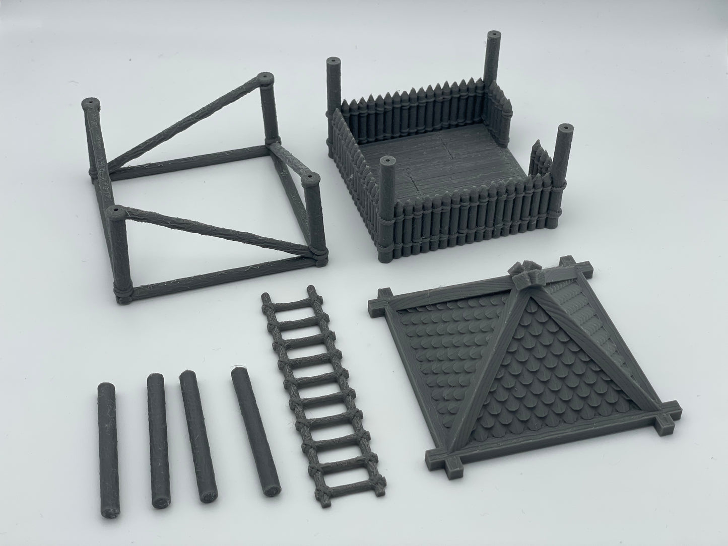 Foto del producto Tabletop 28mm The Printing Goes Ever On (TPGEO) 0: Torre de madera - Mirador de los jinetes
