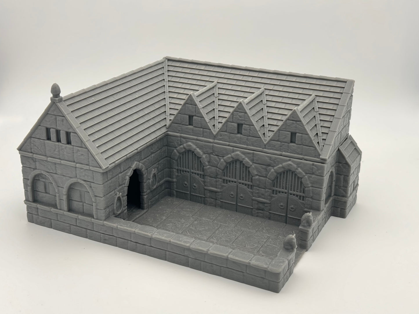 Produktfoto Tabletop 28mm The Printing Goes Ever On (TPGEO) 0: Stallungen Ivory City - Gebäude Königreich Gonthan - Stables Tabletop Terrain