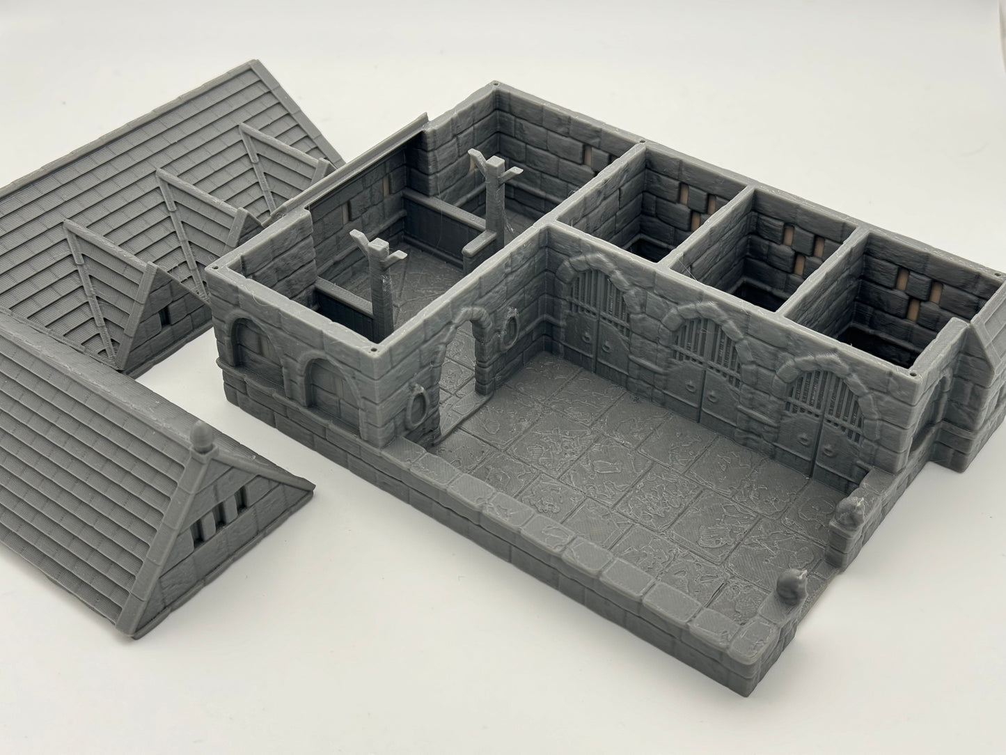 Produktfoto Tabletop 28mm The Printing Goes Ever On (TPGEO) 0: Stallungen Ivory City - Gebäude Königreich Gonthan - Stables Tabletop Terrain