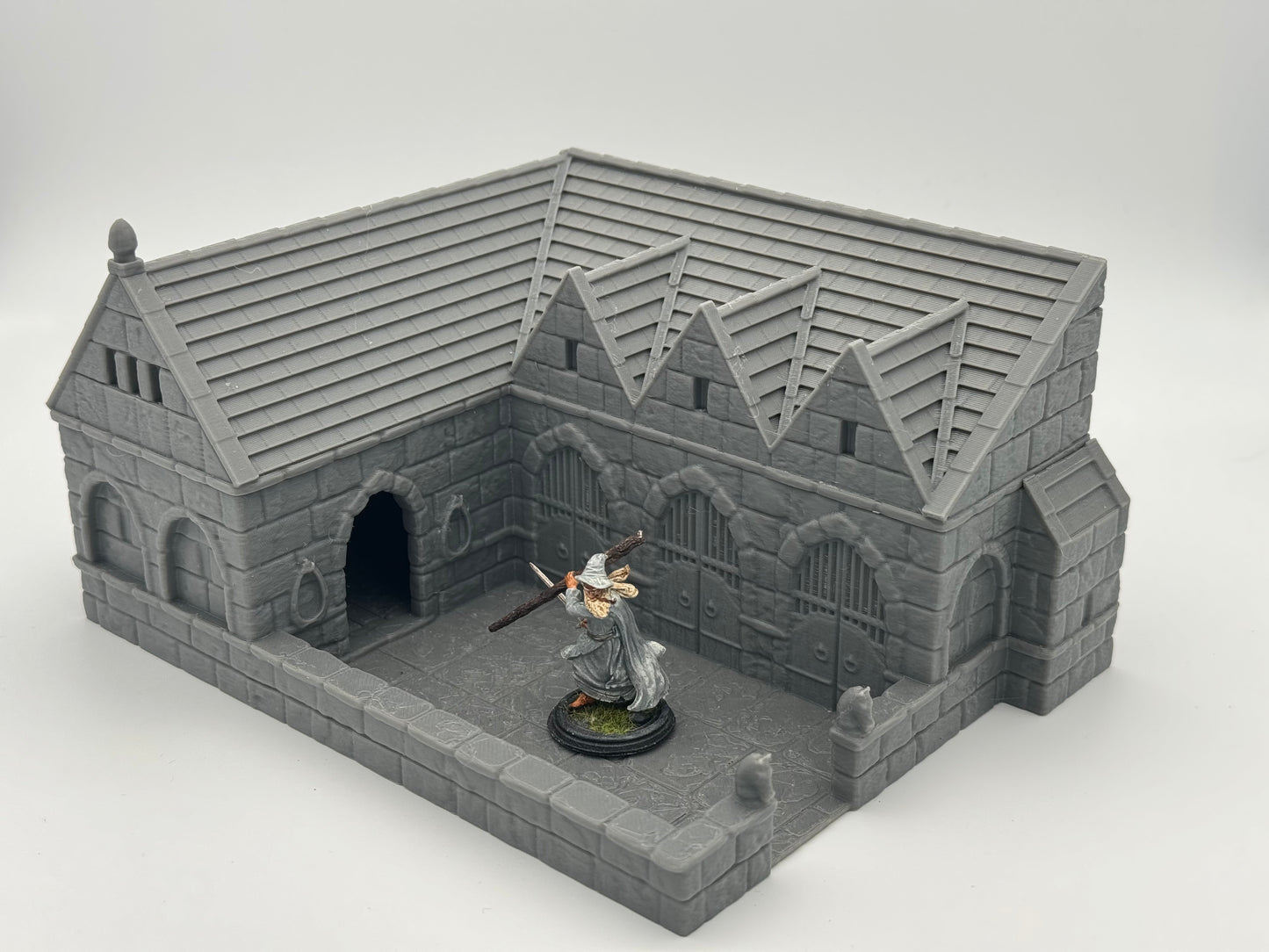 Produktfoto Tabletop 28mm The Printing Goes Ever On (TPGEO) 0: Stallungen Ivory City - Gebäude Königreich Gonthan - Stables Tabletop Terrain