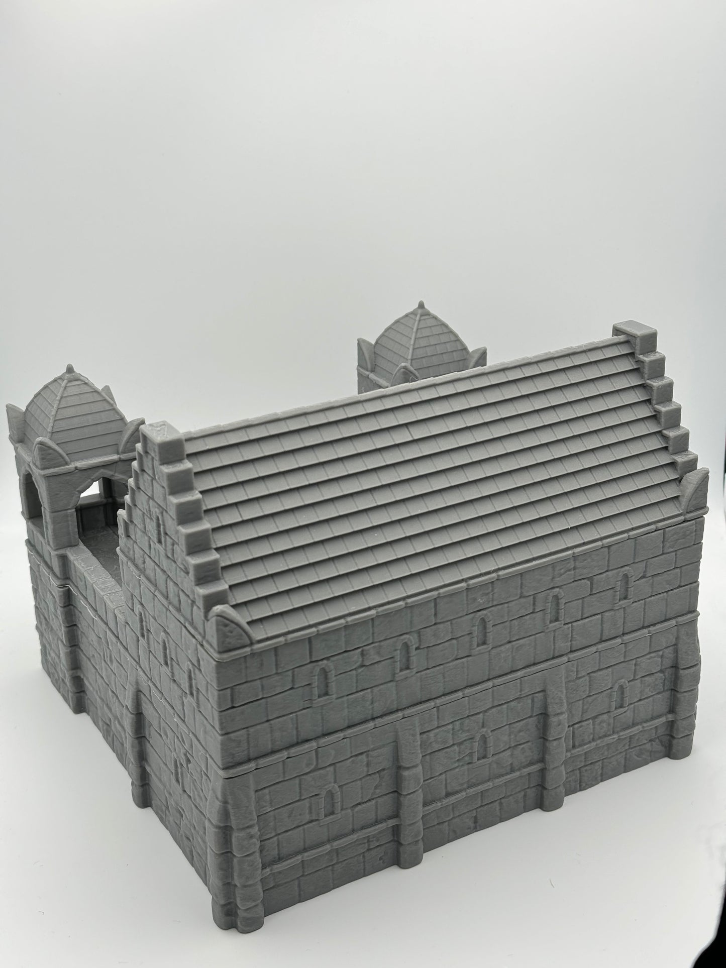 Produktfoto Tabletop 28mm The Printing Goes Ever On (TPGEO) 0: Kaserne Ivory City - Gebäude Königreich Gonthan - Barracks Tabletop Terrain