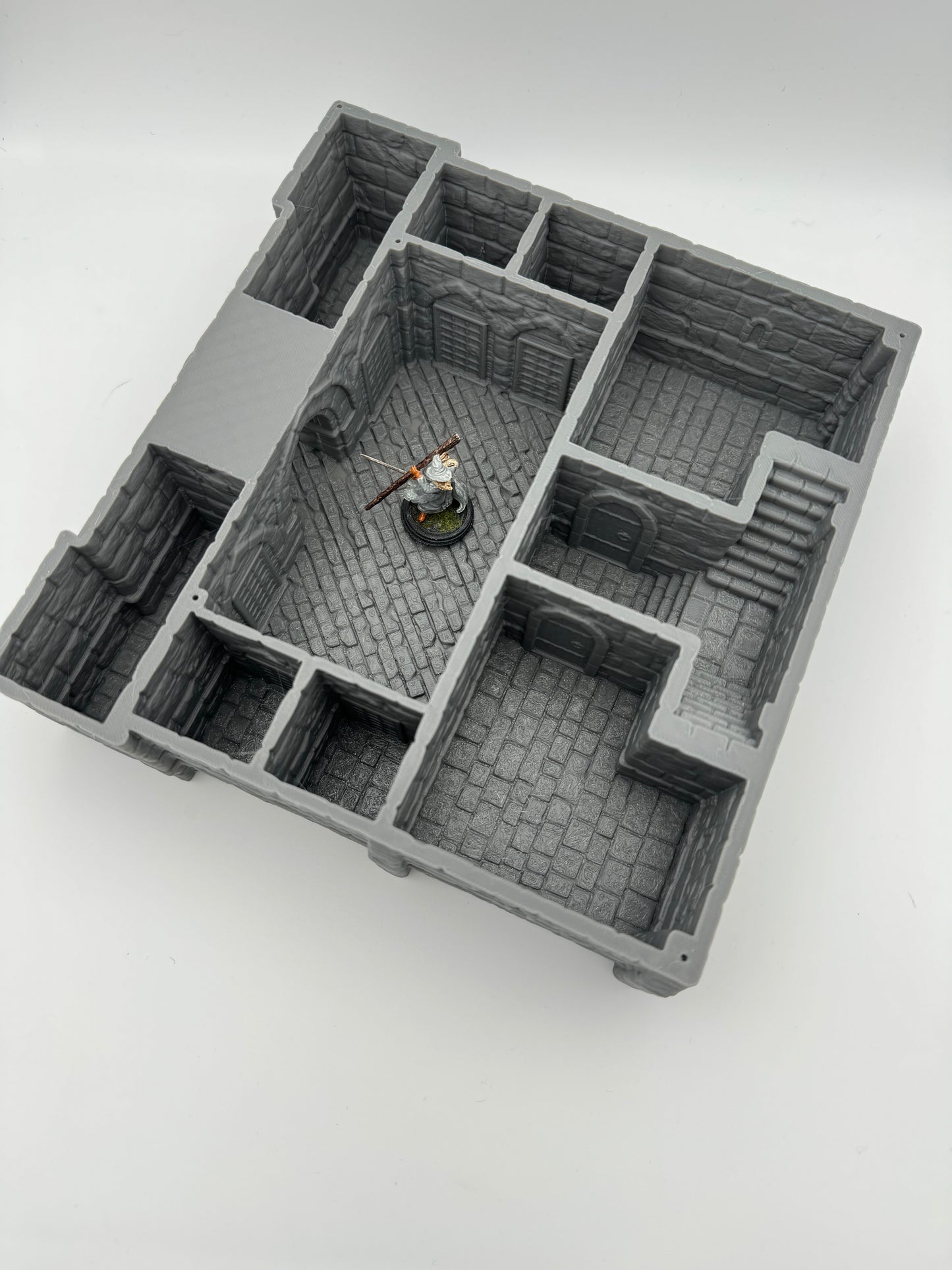 Produktfoto Tabletop 28mm The Printing Goes Ever On (TPGEO) 0: Kaserne Ivory City - Gebäude Königreich Gonthan - Barracks Tabletop Terrain