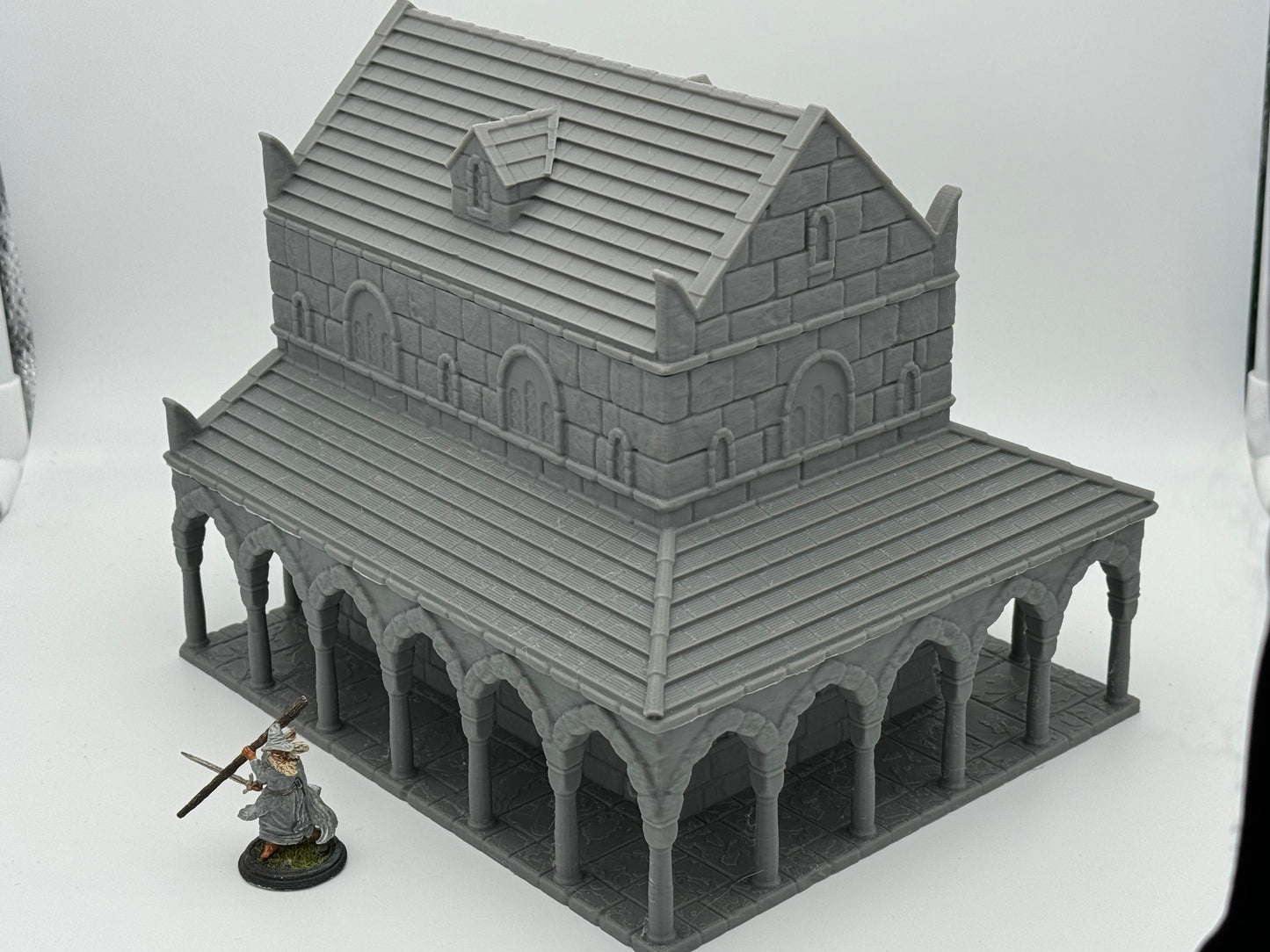 Produktfoto Tabletop 28mm The Printing Goes Ever On (TPGEO) 0: Haus A Ivory City - Gebäude Königreich Gonthan - Tabletop Terrain