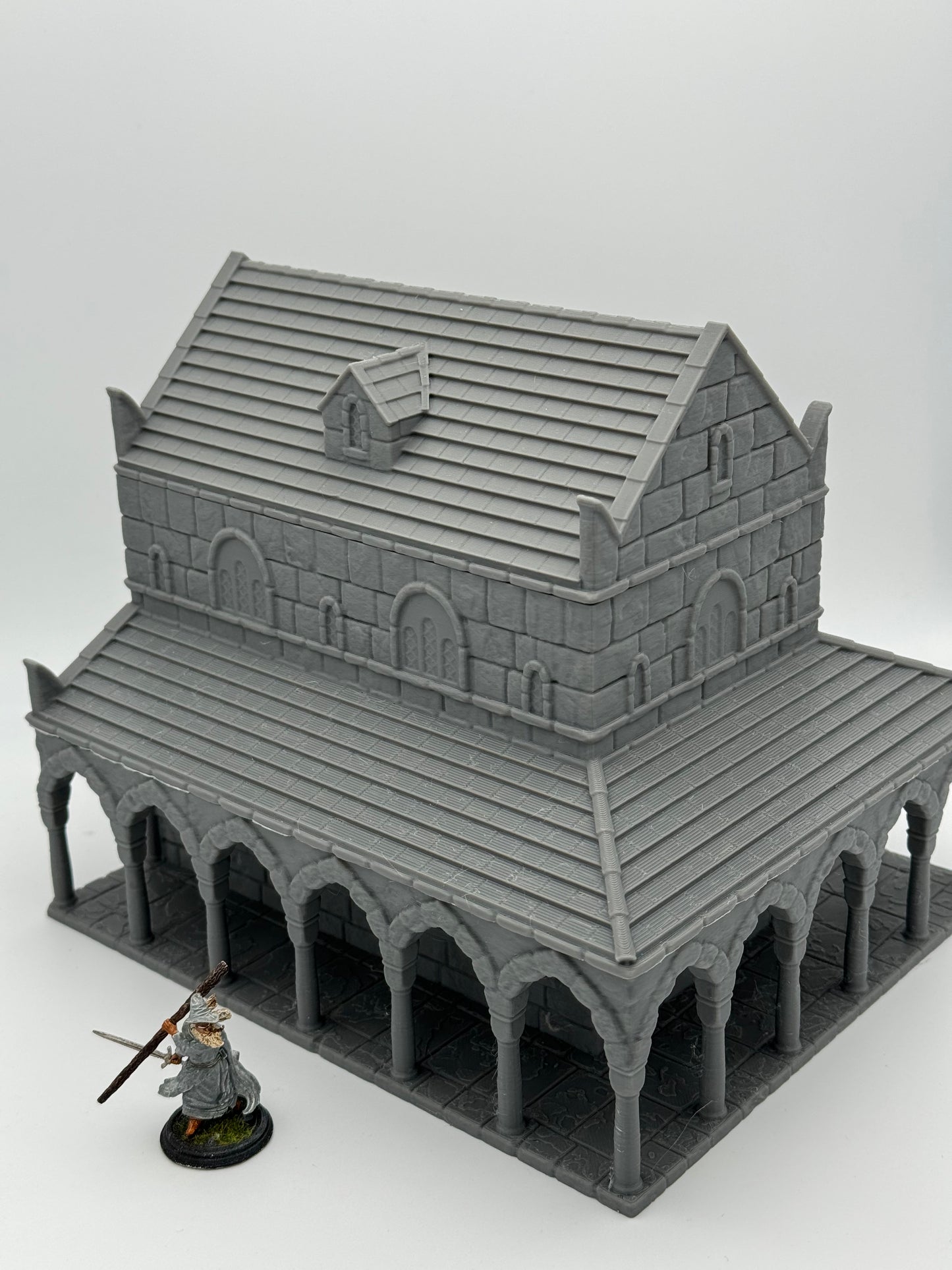 Produktfoto Tabletop 28mm The Printing Goes Ever On (TPGEO) 0: Haus A Ivory City - Gebäude Königreich Gonthan - Tabletop Terrain