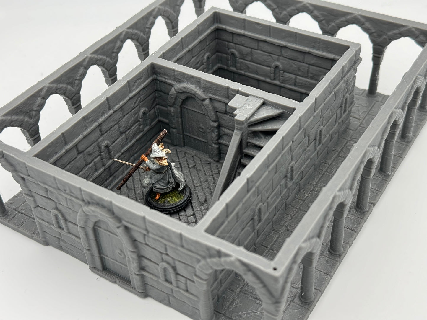 Produktfoto Tabletop 28mm The Printing Goes Ever On (TPGEO) 0: Haus A Ivory City - Gebäude Königreich Gonthan - Tabletop Terrain