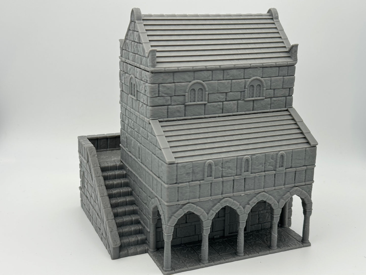 Produktfoto Tabletop 28mm The Printing Goes Ever On (TPGEO) 0: Haus B Ivory City - Gebäude Königreich Gonthan - Tabletop Terrain