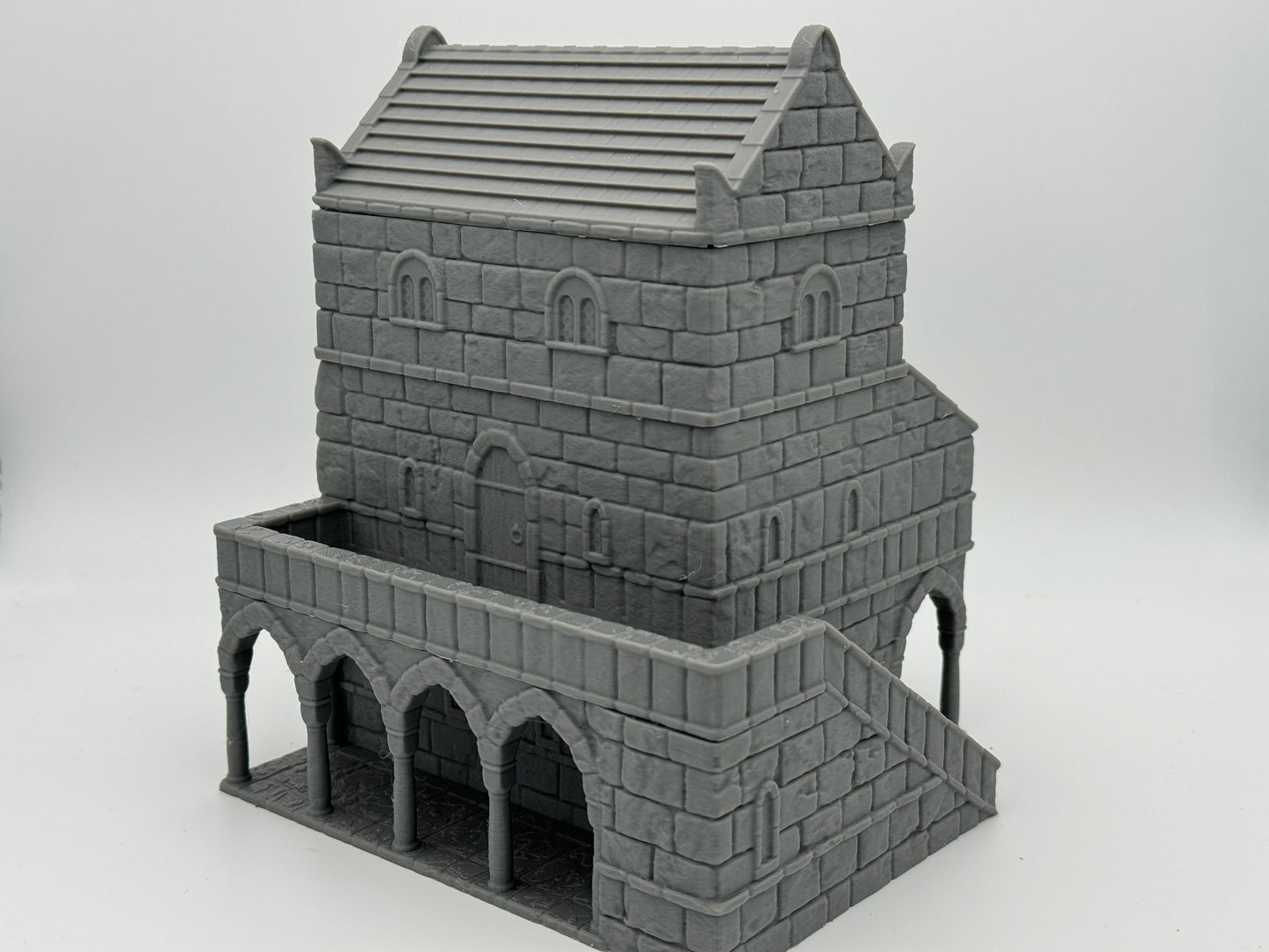 Produktfoto Tabletop 28mm The Printing Goes Ever On (TPGEO) 0: Haus B Ivory City - Gebäude Königreich Gonthan - Tabletop Terrain
