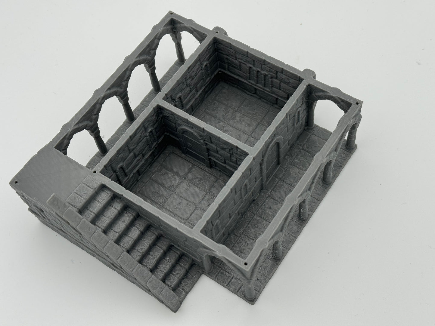 Produktfoto Tabletop 28mm The Printing Goes Ever On (TPGEO) 0: Haus B Ivory City - Gebäude Königreich Gonthan - Tabletop Terrain