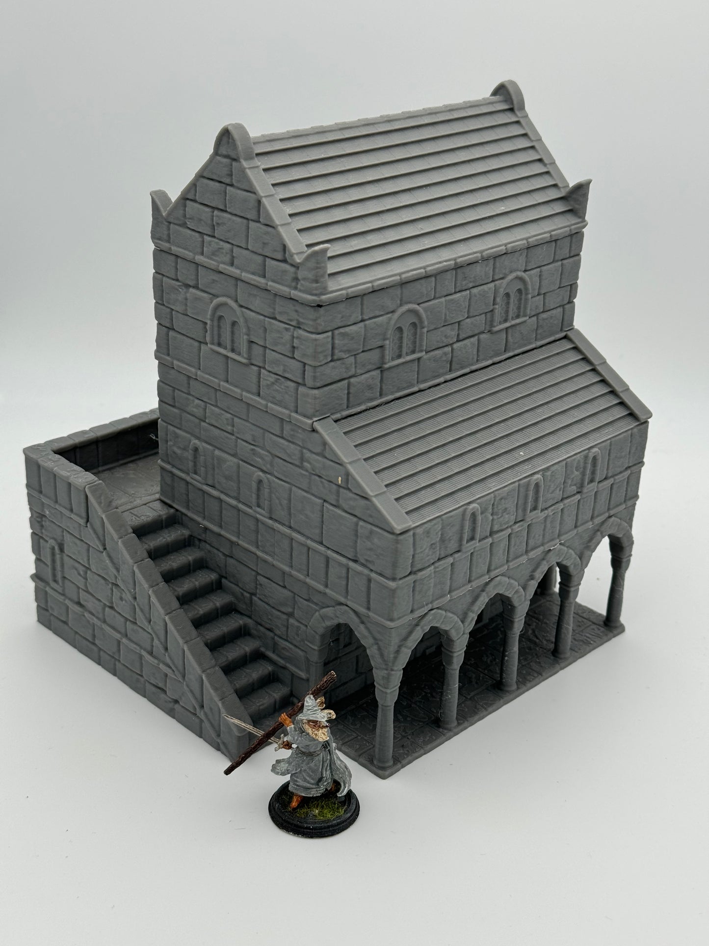 Produktfoto Tabletop 28mm The Printing Goes Ever On (TPGEO) 0: Haus B Ivory City - Gebäude Königreich Gonthan - Tabletop Terrain