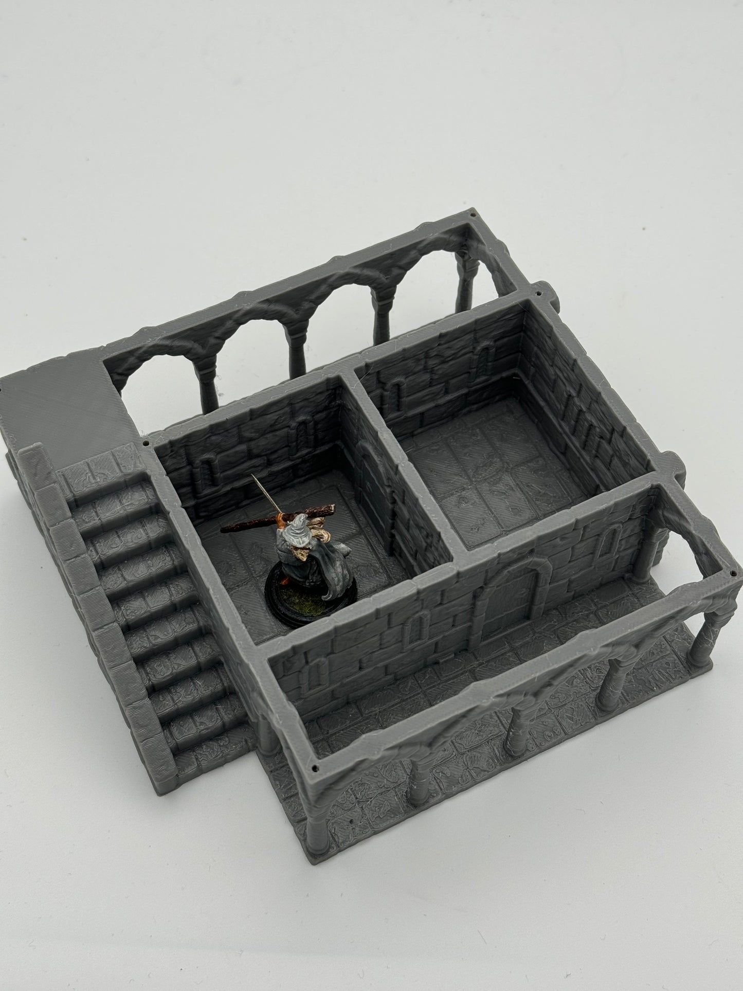 Produktfoto Tabletop 28mm The Printing Goes Ever On (TPGEO) 0: Haus B Ivory City - Gebäude Königreich Gonthan - Tabletop Terrain
