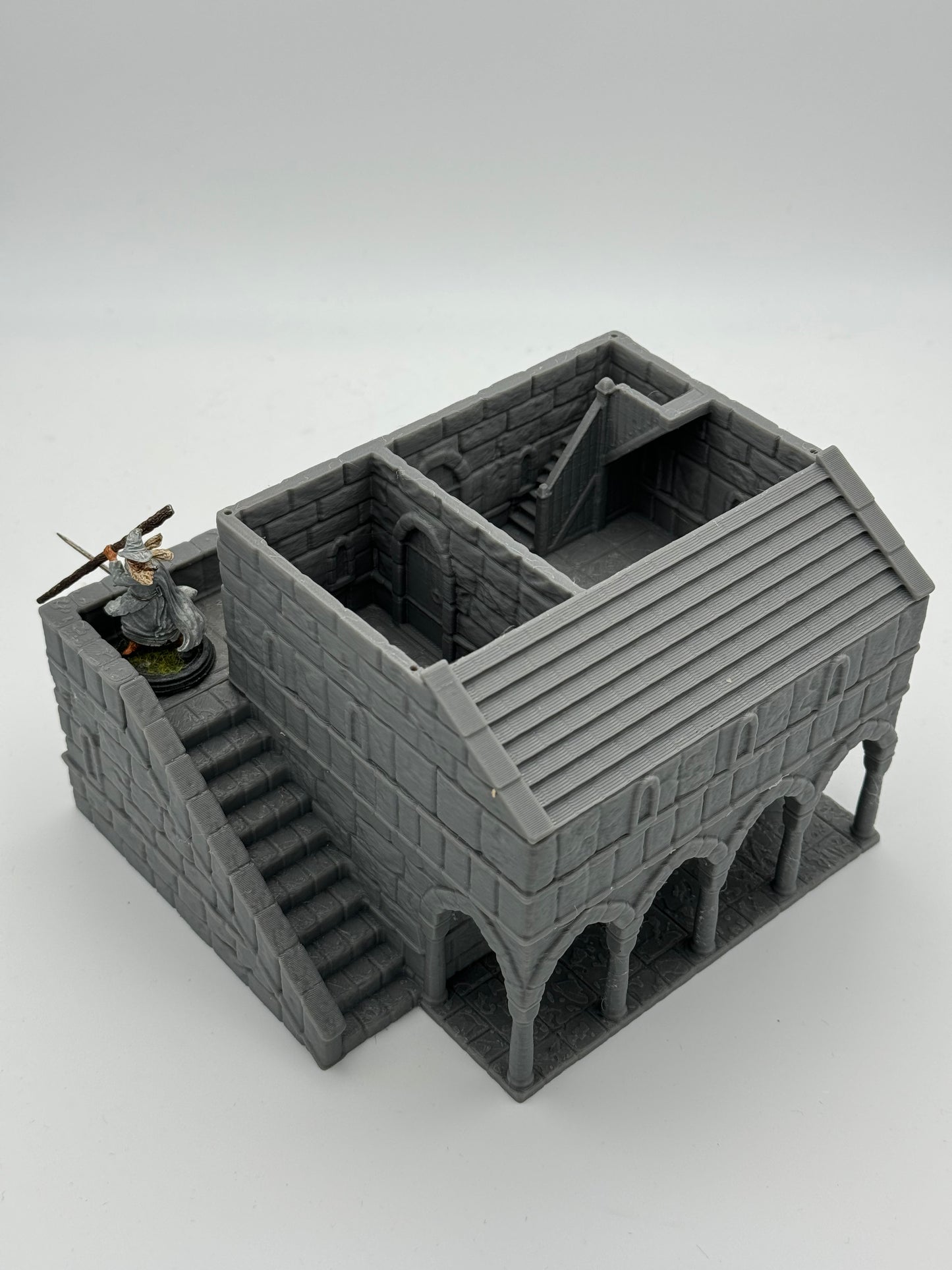 Produktfoto Tabletop 28mm The Printing Goes Ever On (TPGEO) 0: Haus B Ivory City - Gebäude Königreich Gonthan - Tabletop Terrain