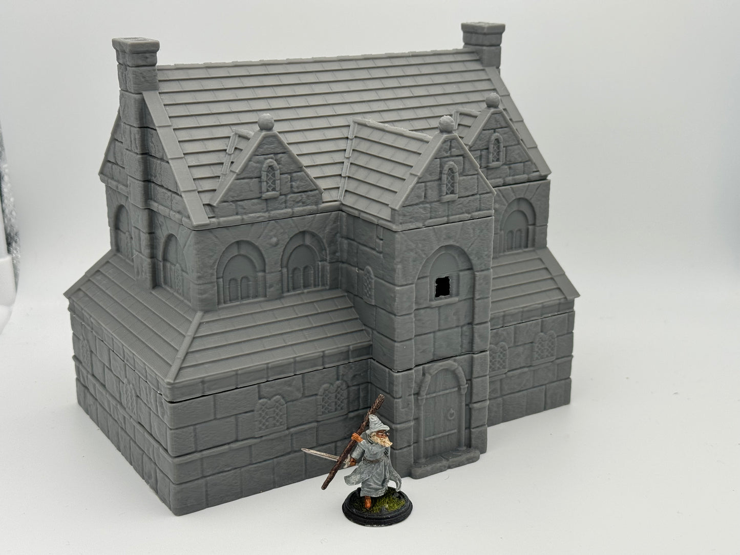 Foto del producto Tabletop 28mm The Printing Goes Ever On (TPGEO) 0: Posada Ciudad Marfil - Edificio Reino de Gonthan - Terreno de Tablero de Juego