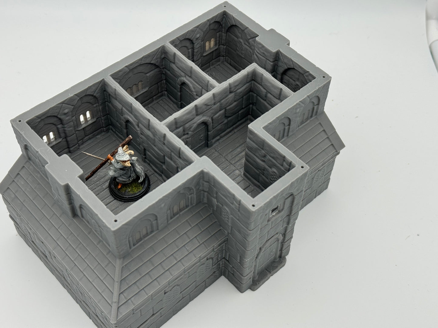 Foto del producto Tabletop 28mm The Printing Goes Ever On (TPGEO) 0: Posada Ciudad Marfil - Edificio Reino de Gonthan - Terreno de Tablero de Juego