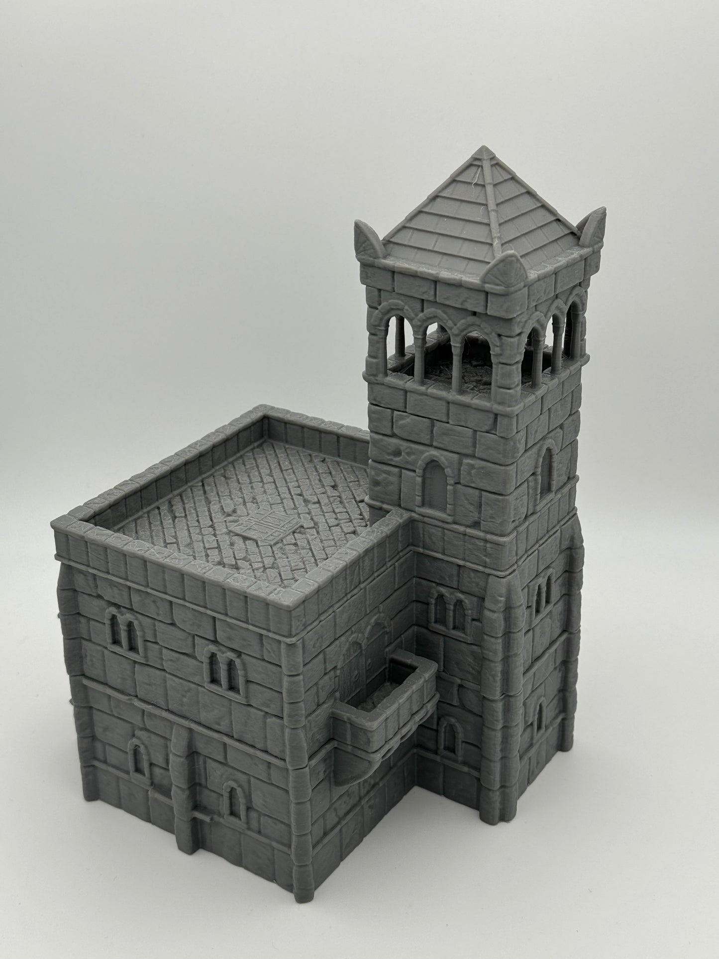 Foto del producto Tabletop 28mm The Printing Goes Ever On (TPGEO) 0: Ayuntamiento Ciudad Marfil - Edificio Reino de Gonthan - Terreno Tabletop Ayuntamiento