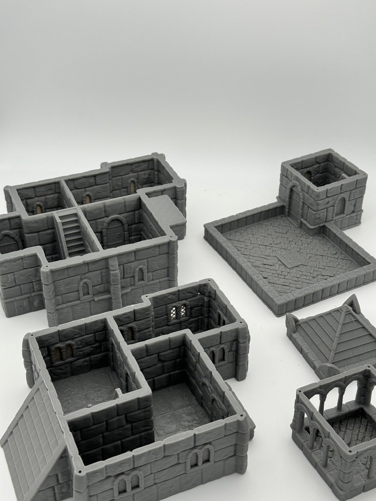 Foto del producto Tabletop 28mm The Printing Goes Ever On (TPGEO) 0: Ayuntamiento Ciudad Marfil - Edificio Reino de Gonthan - Terreno Tabletop Ayuntamiento