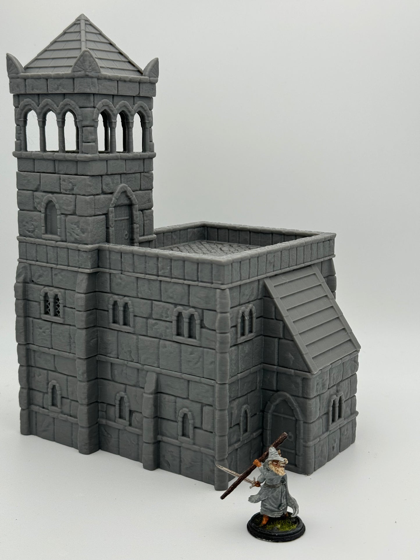 Foto del producto Tabletop 28mm The Printing Goes Ever On (TPGEO) 0: Ayuntamiento Ciudad Marfil - Edificio Reino de Gonthan - Terreno Tabletop Ayuntamiento