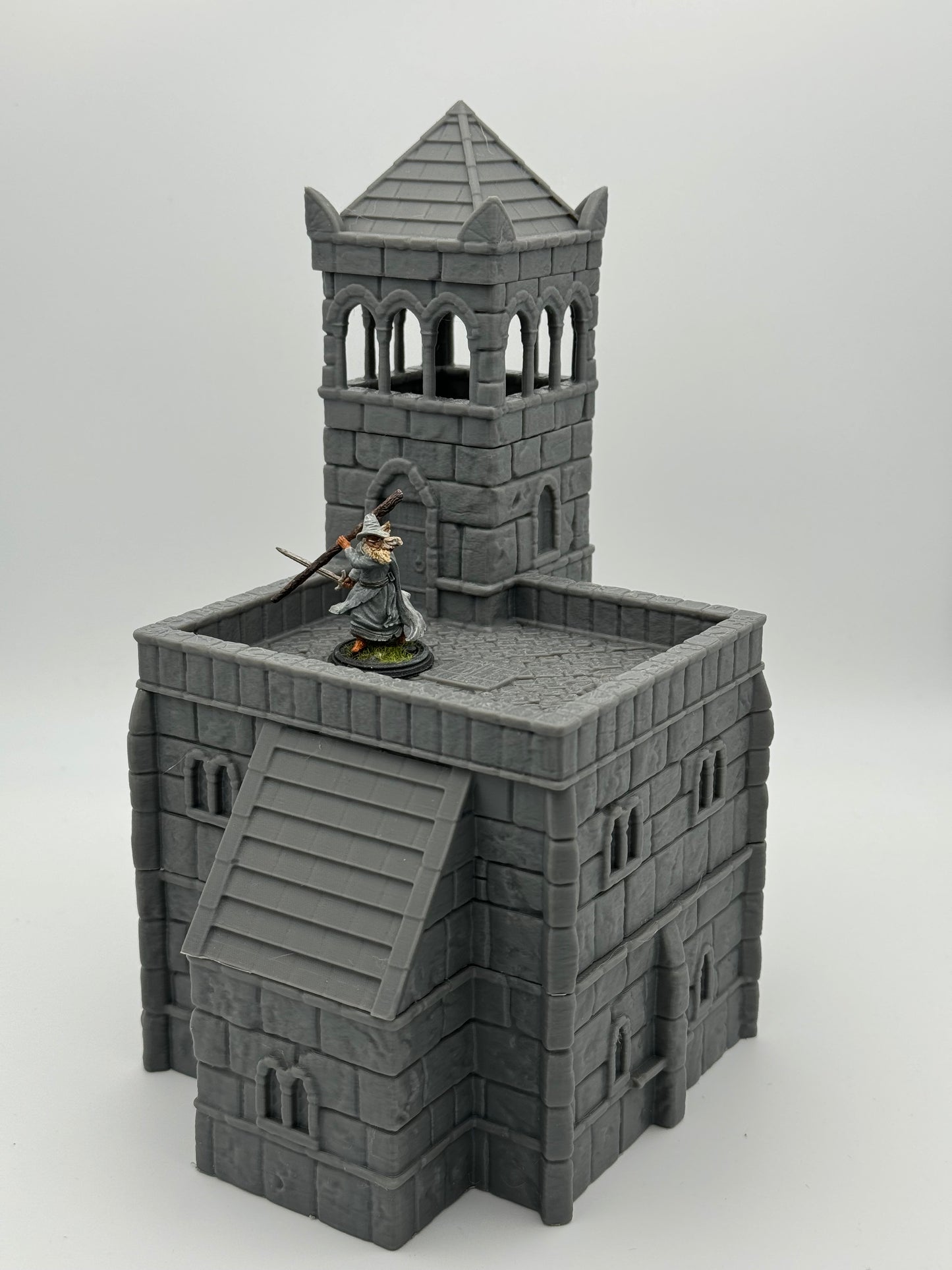 Foto del producto Tabletop 28mm The Printing Goes Ever On (TPGEO) 0: Ayuntamiento Ciudad Marfil - Edificio Reino de Gonthan - Terreno Tabletop Ayuntamiento