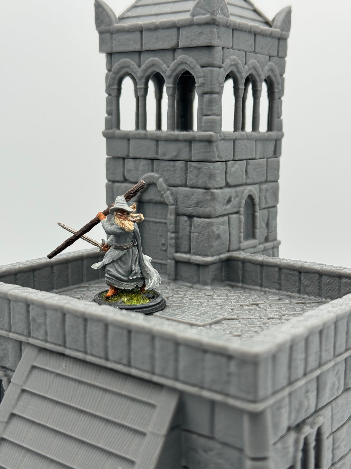 Foto del producto Tabletop 28mm The Printing Goes Ever On (TPGEO) 0: Ayuntamiento Ciudad Marfil - Edificio Reino de Gonthan - Terreno Tabletop Ayuntamiento