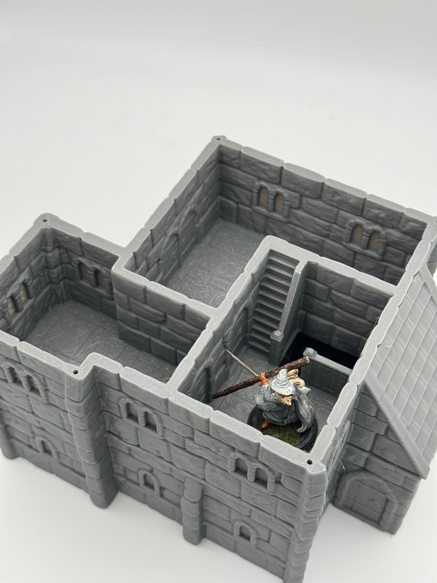 Foto del producto Tabletop 28mm The Printing Goes Ever On (TPGEO) 0: Ayuntamiento Ciudad Marfil - Edificio Reino de Gonthan - Terreno Tabletop Ayuntamiento