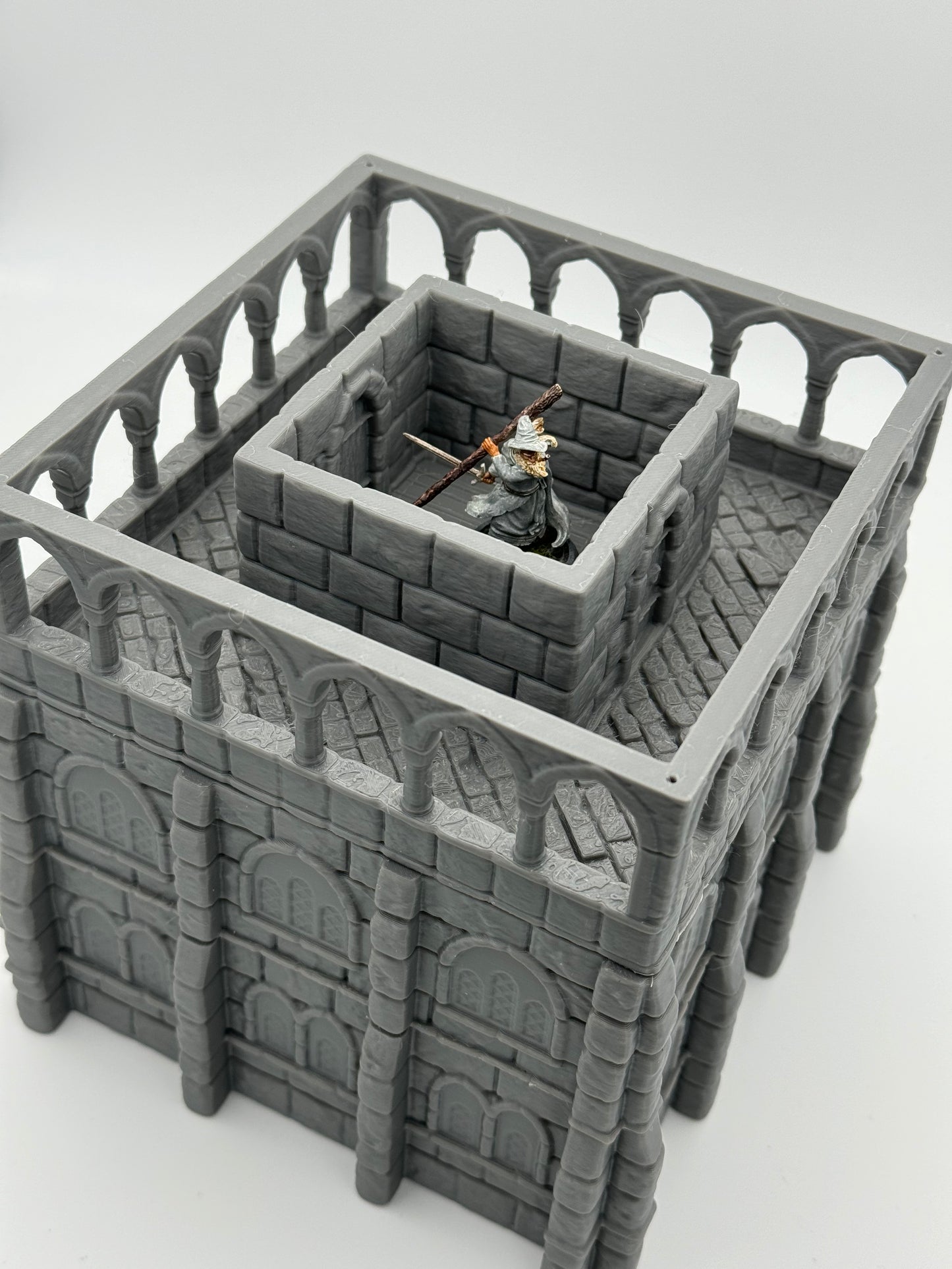 Foto del producto Tabletop 28mm The Printing Goes Ever On (TPGEO) 0: Almacén Ciudad Marfil - Edificio Reino de Gonthan - Terreno Tabletop Almacén