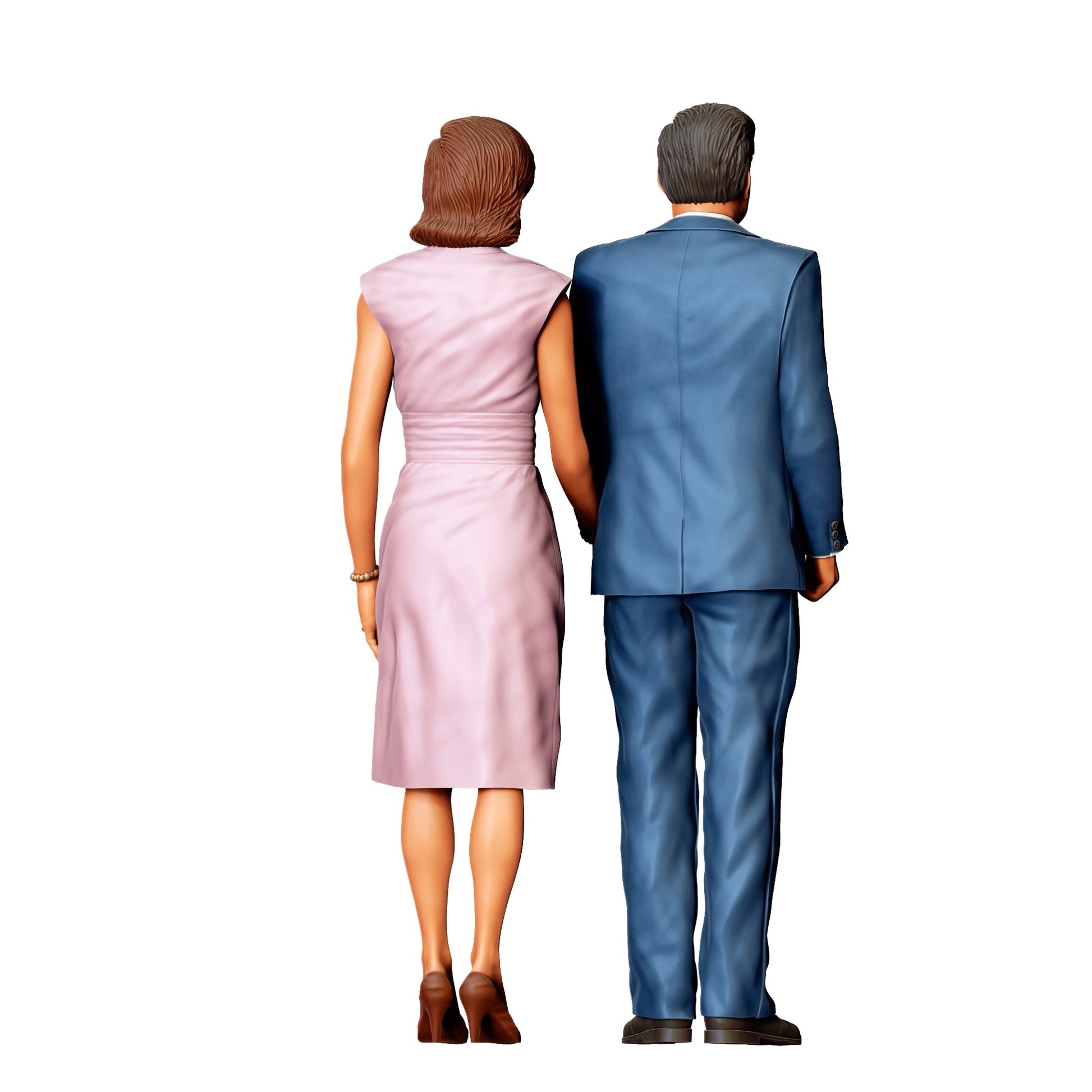 Foto del producto de modelismo de diorama 0: Hombre poderoso con su esposa - Jefe de la nación (Ref. Nr. 332)