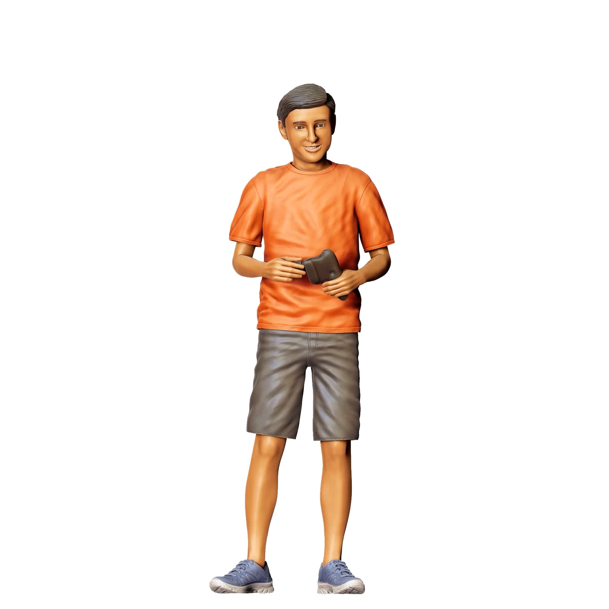 Foto de producto de modelismo diorama 0: Niños jugando con coches teledirigidos - Set de calles de juego