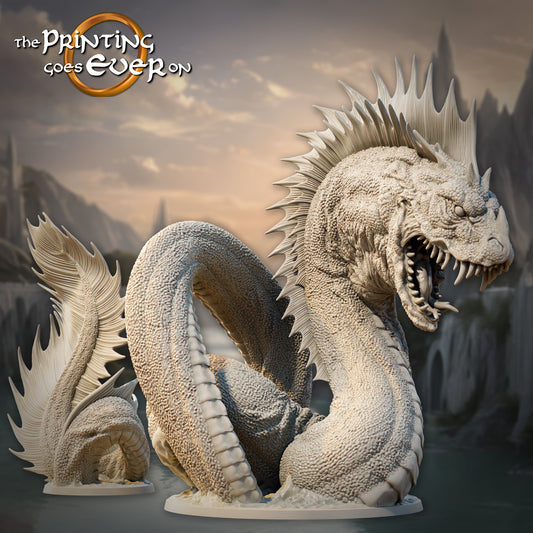 Foto del producto Tabletop 28mm The Printing Goes Ever On (TPGEO) 0: Batalla marina gigante - Monstruo de las profundidades - Monstruo del mar