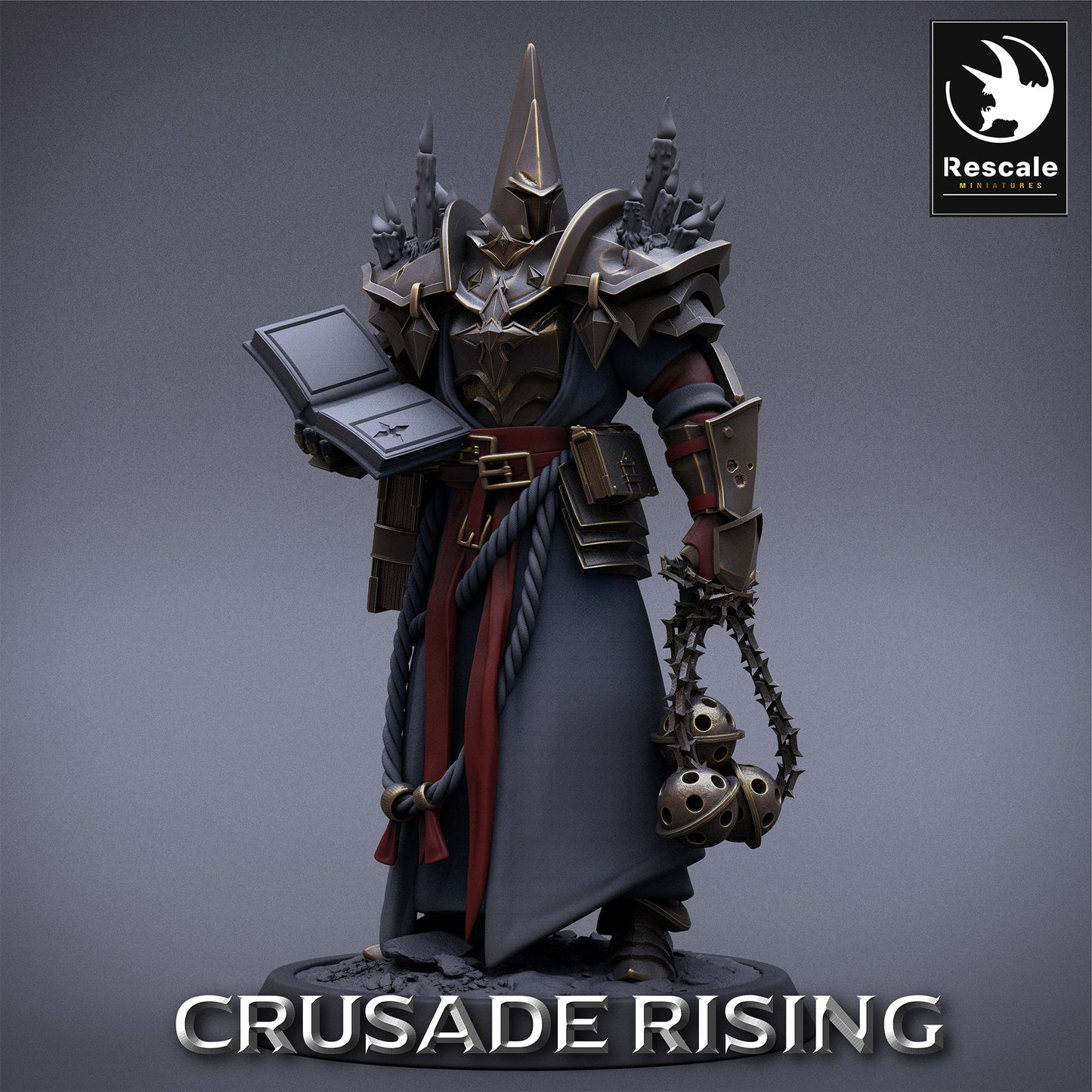 Sacerdote Templario - Poderoso Gobernante de la Orden del Templo - Caballero Templario (C1)