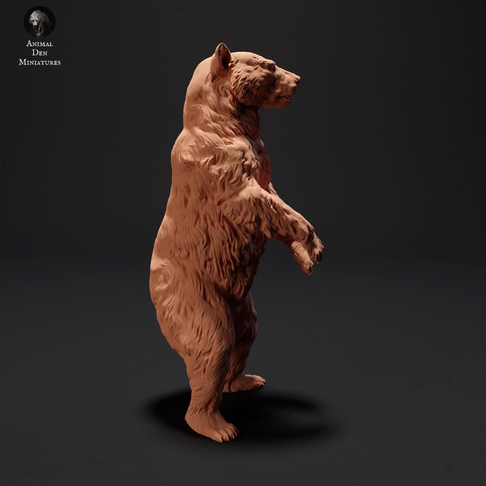 Foto de producto, figura de animal Animal Den Miniatures 2: figura de animal salvaje: oso negro, de pie (23_09_15)