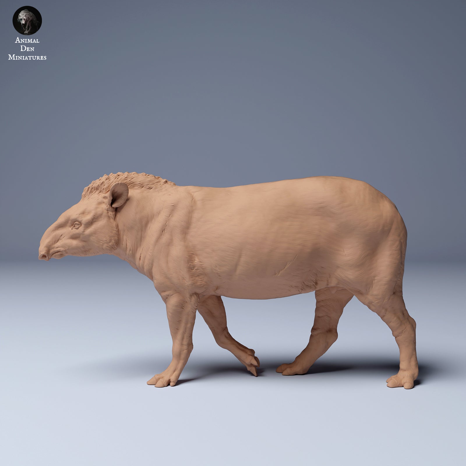 Foto del producto Figura de animal Diorama, Modelismo: 0: Tapir caminando: Animales de Sudamérica