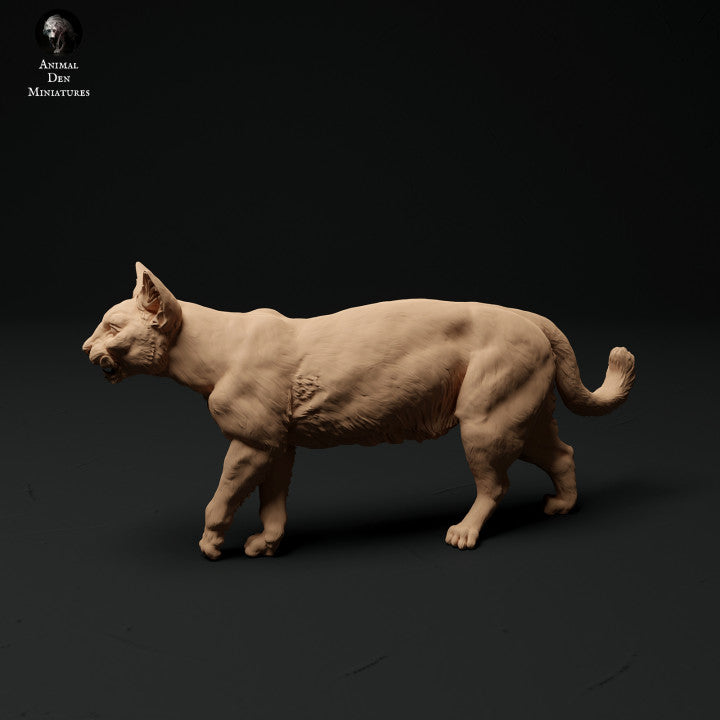 Foto del producto Figura de animal Diorama, modelismo: 0: Figura de mascota: gato corriendo