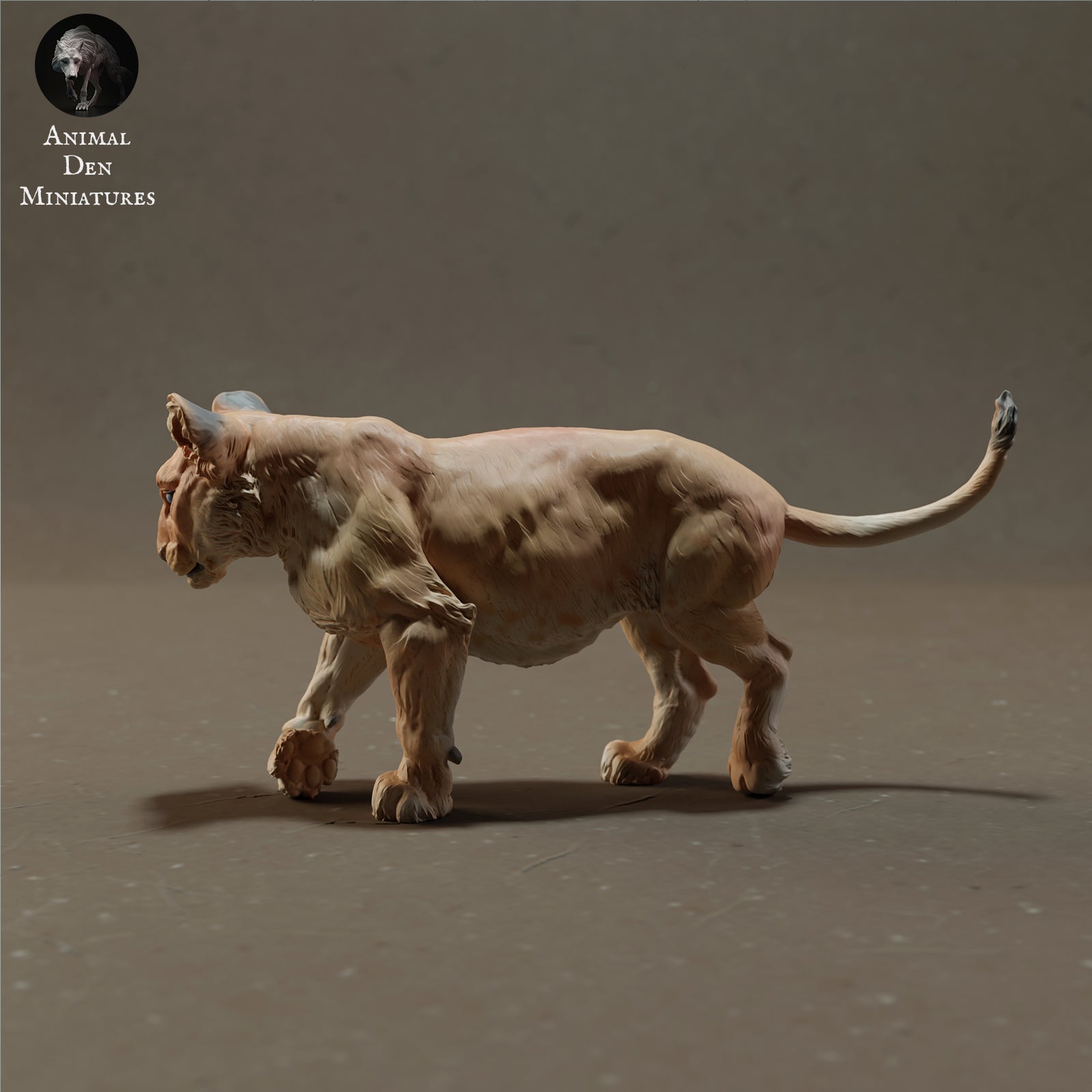 Foto del producto Figura de animal Diorama, Modelismo: 0: Cachorro de león - Animales de la sabana