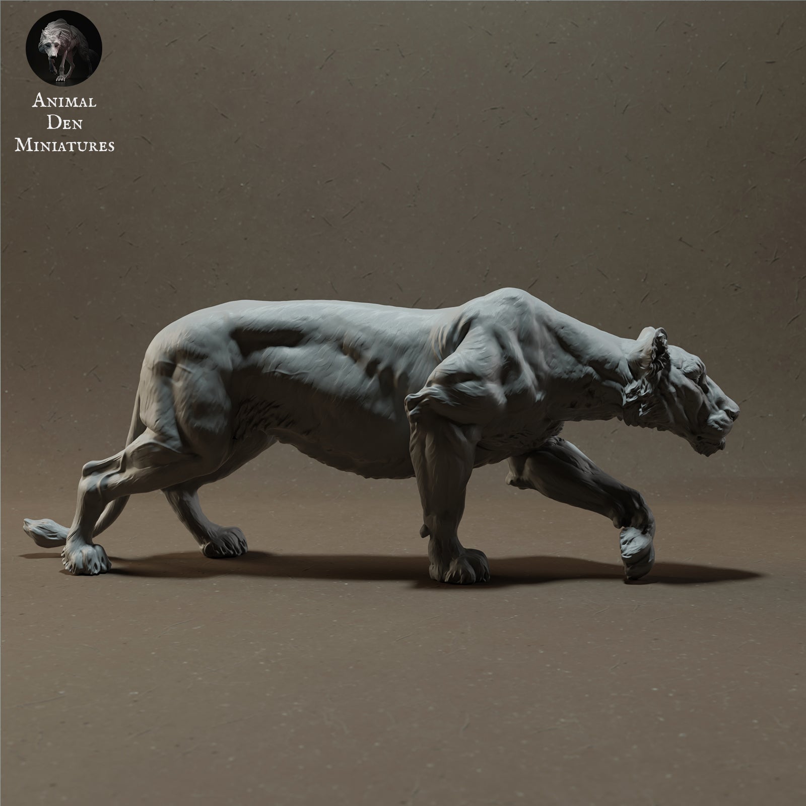 Foto del producto Figura de animal Diorama, Modelismo: 0: Leona - Animales de la Sabana