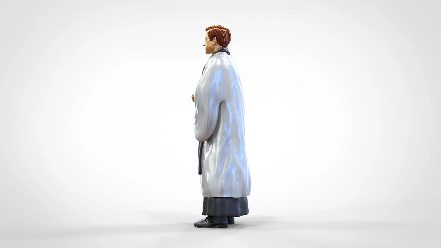 Foto del producto Diorama y modelo de figura en miniatura: Clérigo: Pastor / Sacerdote en misa
