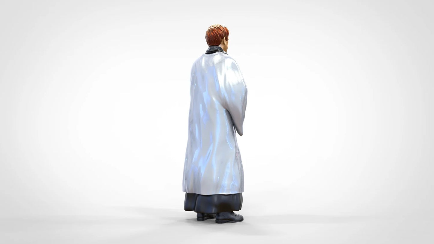 Foto del producto Diorama y modelo de figura en miniatura: Clérigo: Pastor / Sacerdote en misa