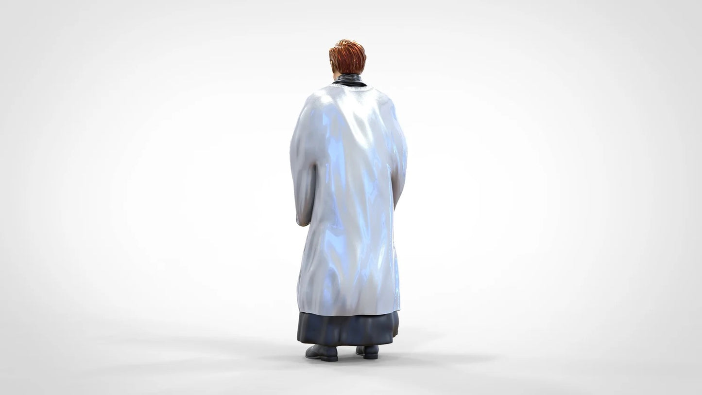 Foto del producto Diorama y modelo de figura en miniatura: Clérigo: Pastor / Sacerdote en misa