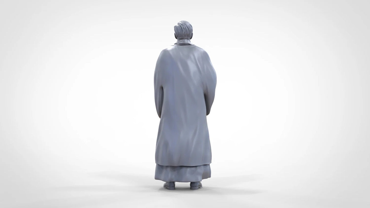 Foto del producto Diorama y modelo de figura en miniatura: Clérigo: Pastor / Sacerdote en misa