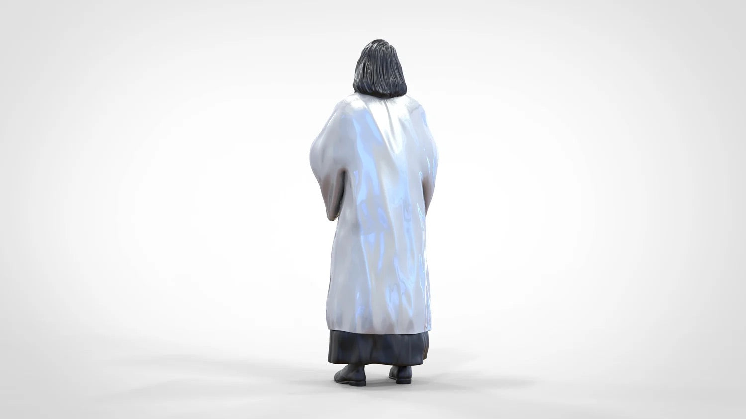 Foto del producto Diorama y modelismo figura en miniatura: Clero: Pastora / Sacerdotisa con Biblia en misa