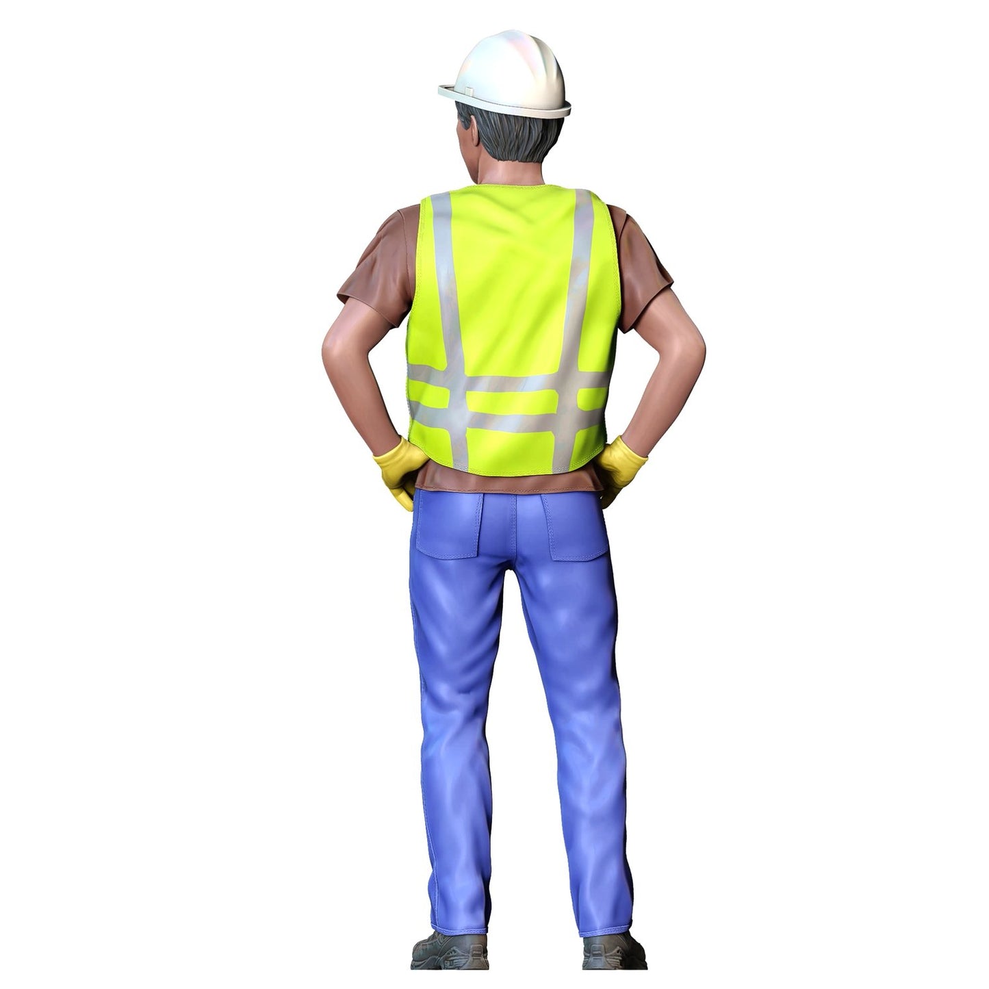 Produktfoto 0: Straßenarbeiter mit Helm