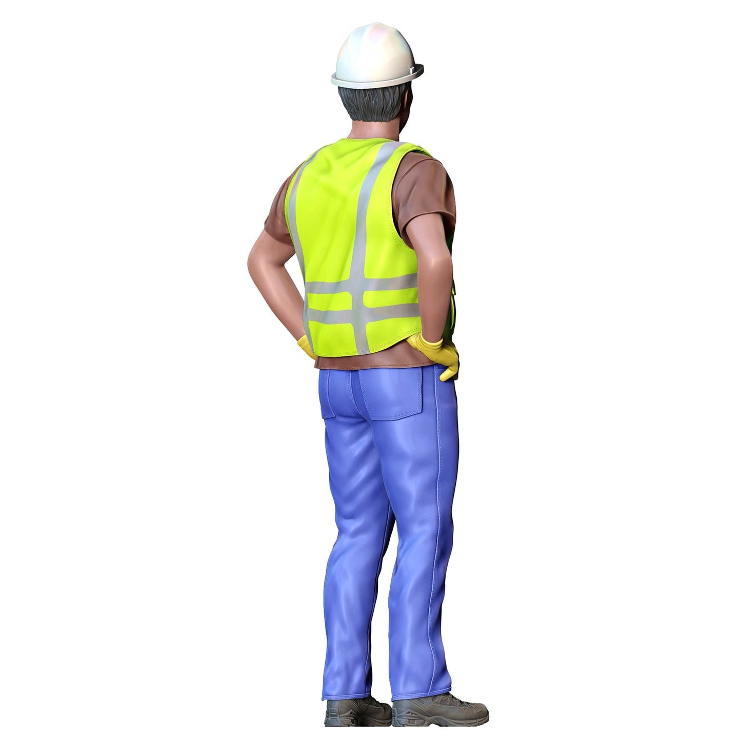 Produktfoto 0: Straßenarbeiter mit Helm