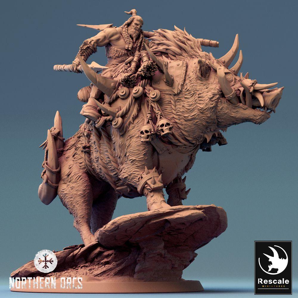 Foto del producto Tabletop 28mm Lord of the Print (LotP) 0: R jabalí roca (24_04_R)
