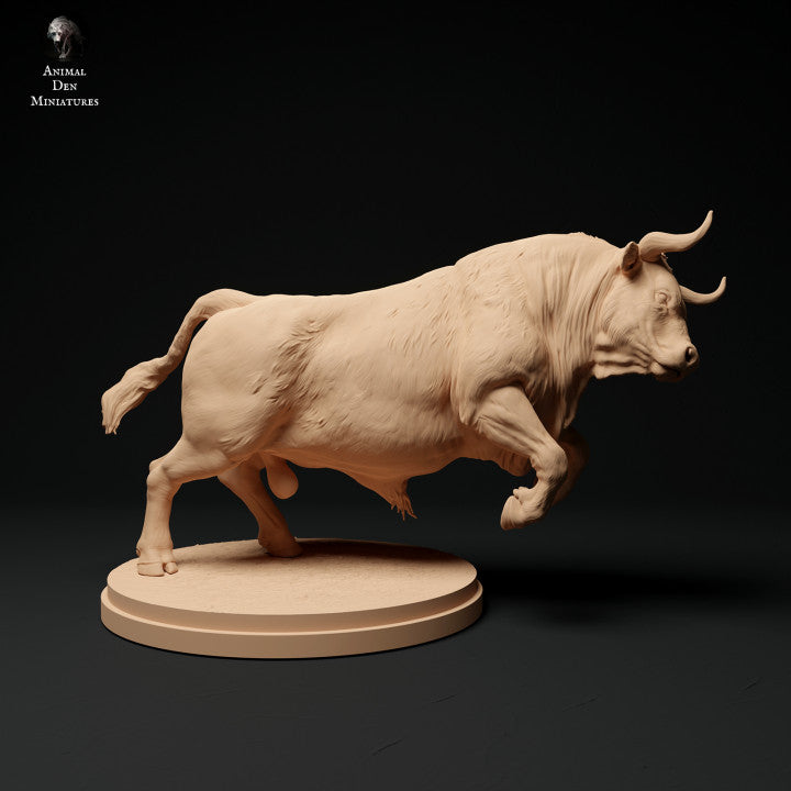 Foto del producto Figura de animal Diorama, modelismo: 0: Figura de animal de granja: toro furioso - Toro Red Devon
