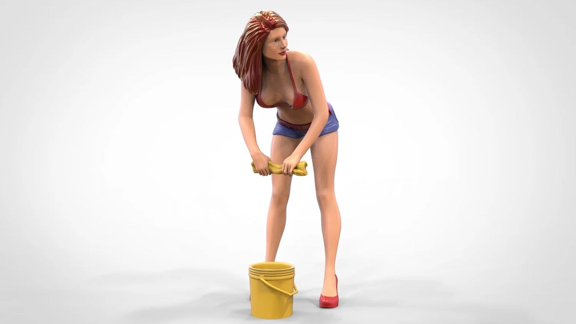 Produktfoto 0: Carwash Girls: Fahrzeugwäsche Set
