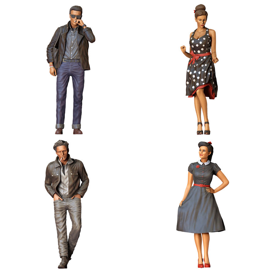 Produktfoto 0: Rockabilly Stile: Rock n Roll Frauen und Männer Set