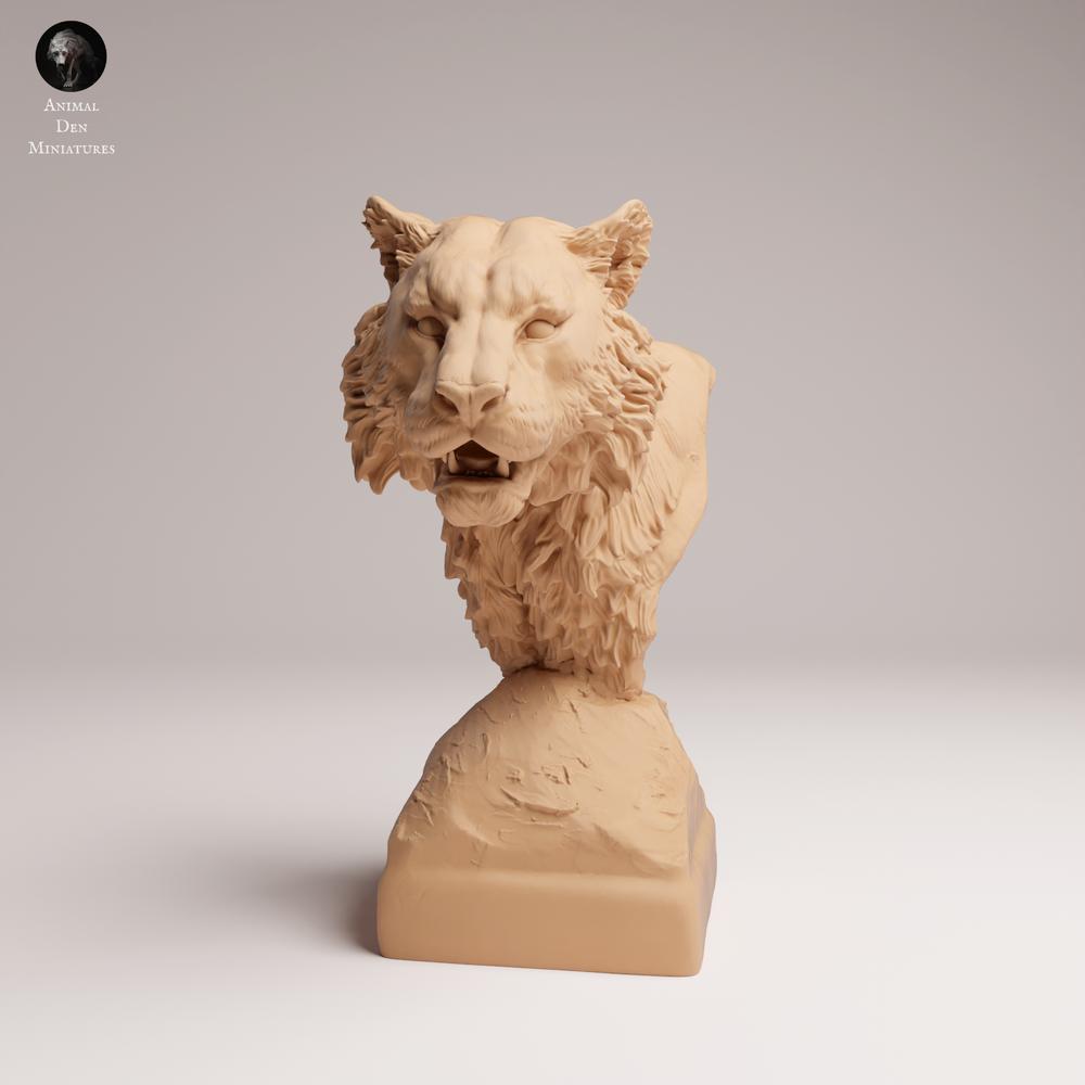 Foto de producto 2: figura de animal salvaje: tigre de Sumatra - busto (25_03_08)
