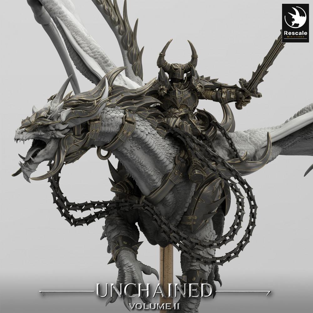 Produktfoto Tabletop 28mm Lord of the Print (LotP) 0: Tabletop Miniatur: Fliegender Kriegdrache - War Dragon, Sturmdrache, Ketten-Drache, dämonische Drachenbestie (24_05_J2)