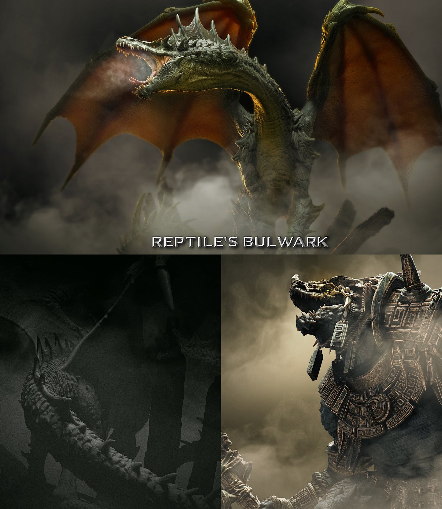 Guardian Lizardfolk - Mighty Giants - Ancient Protectors of the Temples (E1)